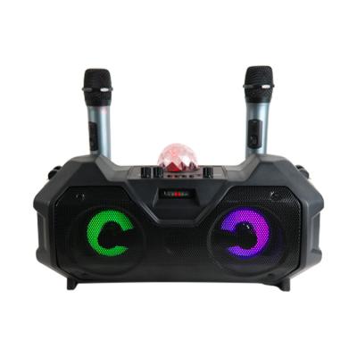 China MODENG Party Box Activities Speaker 15W 4inch Outdoor Wireless Microphone Wireless Karaoke Indoor Speaker for sale