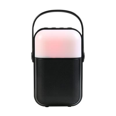 China Altavoz Colorful LED Light MODENG New Products Lightweight Portable Desktop Rechargeable High Quality Speaker for sale