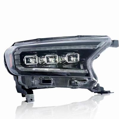 China Headlight For Ford Ranger 2015-2019 Daytime Running Light For Ford Ranger Headlamp For Ford Everest Ranger 2015-2019 for sale