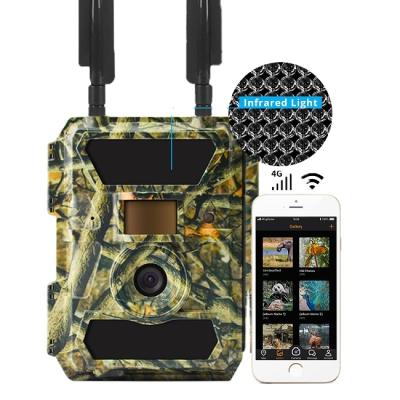 China GPS Cloud 4G Trail Camera Night Vision Game Best Wireless 4g Hidden Trail 1080p Remote Hunting Camera for sale