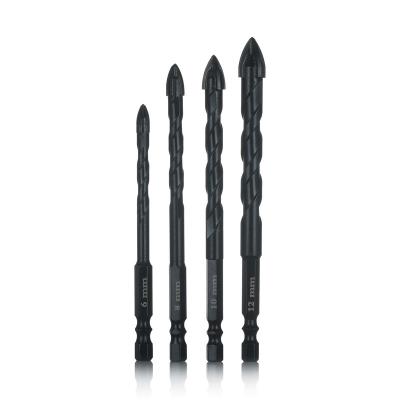 China Drilling of marble granite tiles Cheaps cobalt twist screw extractor reaming nail drill multi purpose drill bit kit for porcelain tile slate concrete drilling for sale