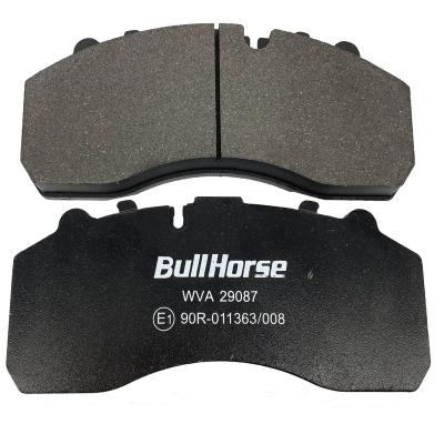 China Metal and heavy duty AU truck OEM 0064201020 accessory for atros truck auto brake pad wva29087 MP4 actros for sale