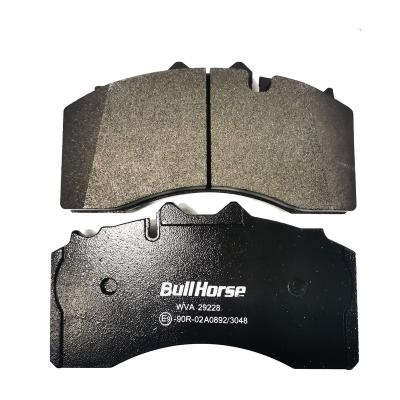 China WVA 29228 oem oem bpw renault suppliers china friction steel semi trailer high quality european transport truck brake pads for sale