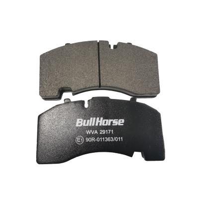 China oem suppliers renault china high quality friction disc wva 29171 european transport volvo-b 10 truck brake pads 1290-Serie for sale