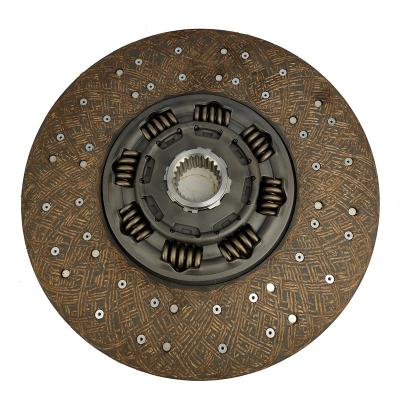 China Clutch Plate 430 Diameter 1878006129 Steel Clutch Plate Volvo Renault Tractor Truck Clutch Disc Friction Plate Price for sale