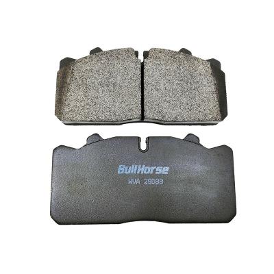 China WVA Euro 29088 OEM24070005 901-812-002 Heavy Duty Auto Spare Parts Emark Genuine Euro Cargo Tow Tractor Truck Disc Brake Pad Set 29*27*22CM for sale