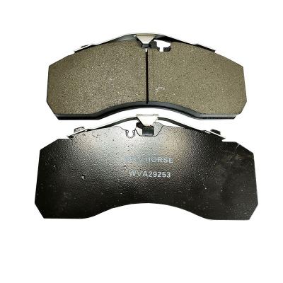 China Wholesale OEM WVA29253 1734529 Semi-metal 80812044 Heavy Duty Auto Factory Cargo Spare Parts Semi-metal Truck Disc Brake Pads Disc Set for sale