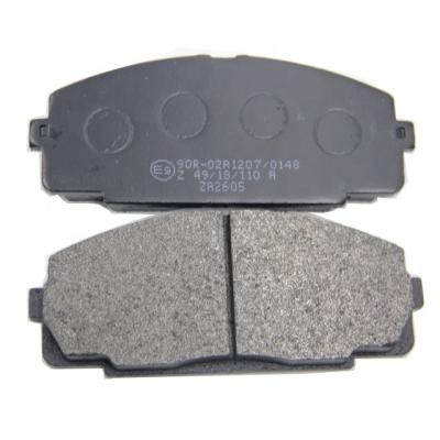 China Metal& ZAACO steel auto brake system parts for sale 0446526070 0449126270 0446526320 0449126170 van bus D2104 emark brake pads for hiace for sale