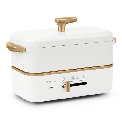 China Wholesale Appliances Electric Cooker Mini Outdoor Pot Casserole With Noodle Wood Portable Cooker White Color Grain Electric Appliances for sale