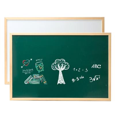 China School Teaching / Meeting Sizes Large Wood Frame Blackboard With Chalk School Green Board for sale