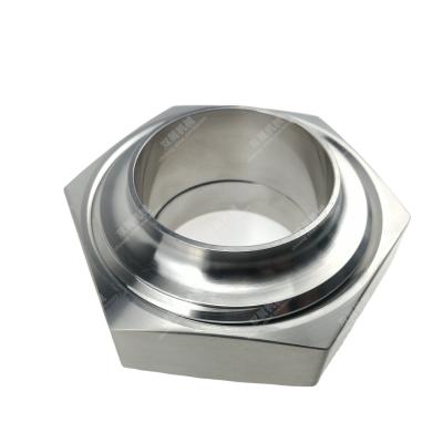 China SS304 SS316L RJT Sanitary Hygienic Union Wine Stainless Steel Sanitary Fittings for sale