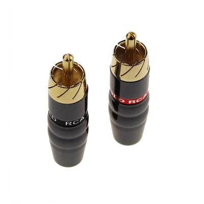 China audio & Wholesale RCA Male Video Plugs Connectors For Audio Video Cable Accessories for sale