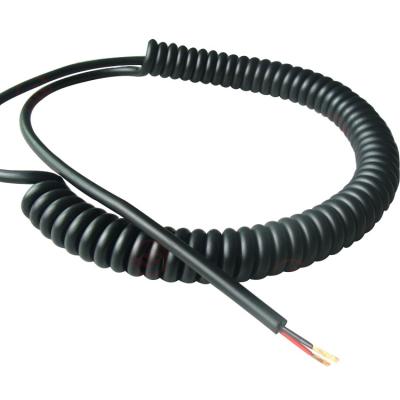 China High Quality Power Station With Cheap Price Retractable Spiral Coiled CPU Ethernet Cable for sale