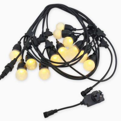 China Popular Good Quality NEW DESIGN WIFI RGB String Festoon Lighting Outdoor Vintage Patio String Light With E27 for sale