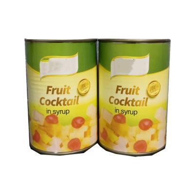 China Fujian canned Zhangzhou canned fruit fresh and raw material natural fruit salads canned mixed fruit for sale