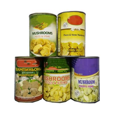 China Wholesale Canned Mushroom Fresh and Natural Farm Canned Canned Vegetables Sprinkle Pieces&stems for sale