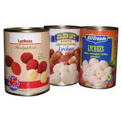 China Canned Whole Food Canned Lychees Fruit Syrup for sale