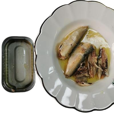 China 125g canned steamed fish canned in sardine in oil canned fish for sale