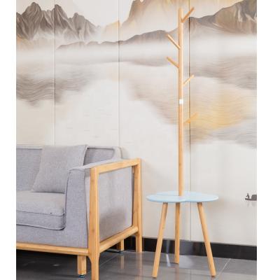 China Modern Nordic Modern Coat Rack Tree Coat Hanger One Layer Coat Hanger Wholesale Tree Shaped Corner Coat Rack for sale