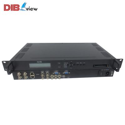 China Dibview OTV-75C Professional DVB DTV DVB-C ISDB-T ATSC-T DVB-T/T2 DVB-S/S2 DVB-S2X to Mpeg2 Mpeg4 H.265 HEVC HD IRD Decoder OTV-75C for sale