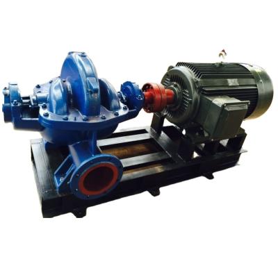 China OEM 300L/s 180kw Large HVAC Agricultural Irrigation Water Double Suction Electric Centrifugal Pump for sale