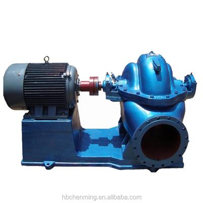 China Developing World Water Solutions Double Suction Large Capacity Split Case Pump With Electric Motor For Waterworks for sale