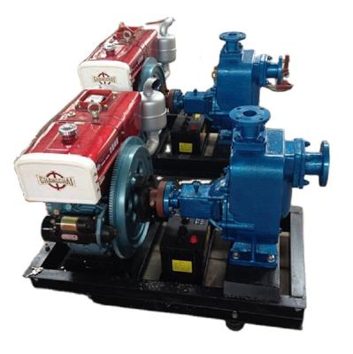 China Developing World Water Solutions 100ZW100-20 Farm Irrigation Diesel Engine Self Priming Sewage Pump for sale