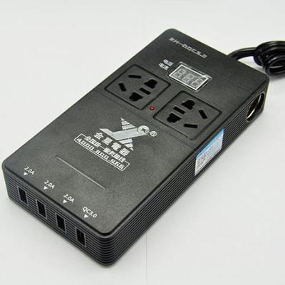 China Universal 150W, 12v/24V General 2.0 DC In-Vehicle Inverter for sale