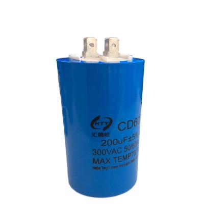 China AC AC Motor / CD60 Motor Starting Capacitor 250uf for sale