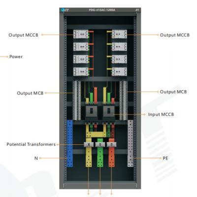 China Factory OEM/ODM 400A~6300A Industrial Transformer Metal Box Panels Power Distribution Cabinet For Data Center OIT-PDC for sale