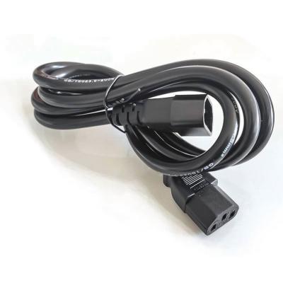 China Industrial Equipment OIT PDU Extension Cords 3 Pin 14WAG 10A 250V Male To C13 C14 Female IEC Power Cord for sale