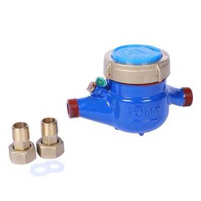 China Manufacturer Promotional Low Power Remote High Capacity Lora Water Meter Edium Temperature 0.1-40 Degree Consumption for sale