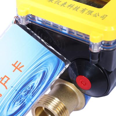 China Hot Selling Prepaid High Quality Digital Wifi Smart Card Prepaid Leak Proof Water Meter for sale