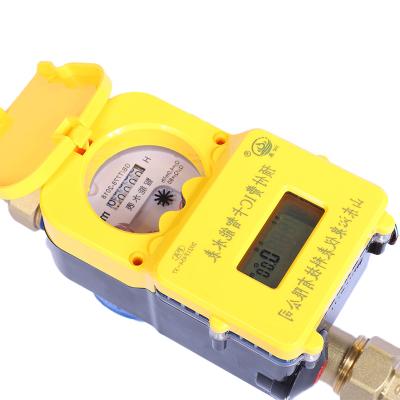 China Popular Prepaid At The Time Wifi Liter Smart Digital IC Card Prepaid Water Meter for sale