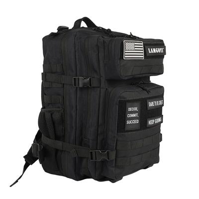 China Waterproof molle bag tactical backpack strong and durable 45L large capacity tooling army survival bag for sale