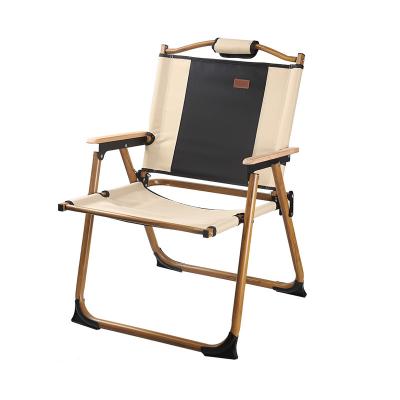 China Outdoor Activities Folding Fishing Chair Aluminum Alloy Beach Chair Fishing Chair Carp Outdoor Camping for sale