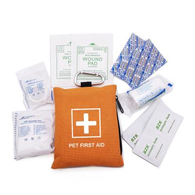 China Custom Brand Emergency Care Portable First Aid Kit Bag Small Animals for sale