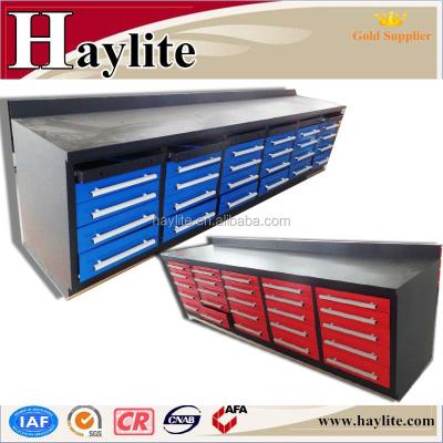 China Furniture Haylite Garage Workbench Commercial Metalwork Table [ Tool Bench Design New for sale