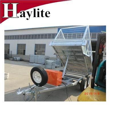 China Other Trailers Galvanized Semi Heavy Duty Box Trailer For Hot Sale for sale