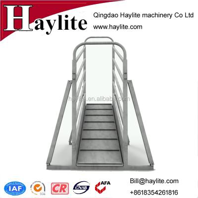 China For Cattle To Enter Cattle Yards Heavy Duty Heavy Duty Adjustable Sheep Truck Cattle Loading Ramp for sale