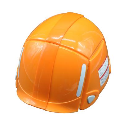 China 2019 Earthquake Best Price Safety Work Helmet Bump Cap Folding Standard Hard Hat for sale