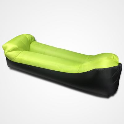 China Home/Travel/Beach/Camping Waterproof and Quick Setup Inflatable Air Bag Chair Bed Sleeping Air Sofa with Pillow for sale