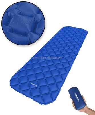 China New Style 40D TPU Air Mat Inflating Camping Pad Lightweight Waterproof Durable Outdoor Ultralight Sleep Pad for sale