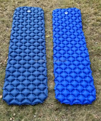 China Lightweight Waterproof Durable Ultralight Inflatable Compact Air Mattress Insulated Air Mat Outdoor Sleeping Pad for sale