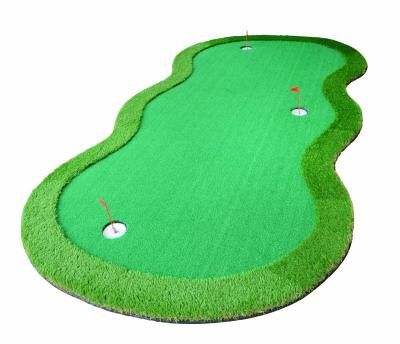 China Golf Taining/Golf Indoor Outdoor Artificial Grass Turf Indoor/Outdoor Mini Golf Sport Putting Green for sale