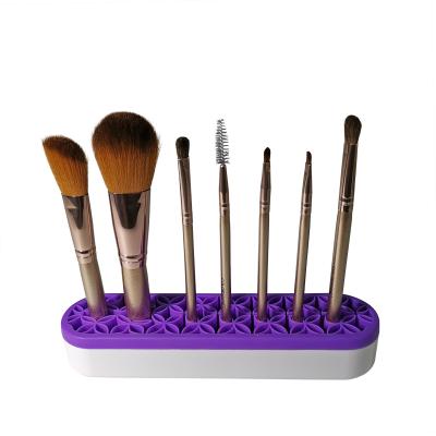 China Fashion New Accessories Organizer Silicone Makeup Brush Cosmetic Holder for sale