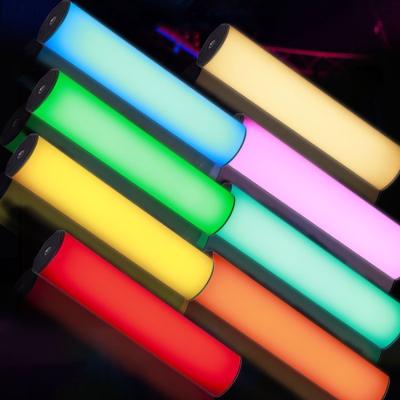 China Portable Mini OEM RGB Led Fill Light Magic Wand Color Photography Light Stick Handheld For Movie Vlog Live Fill Light Stick Photos Video for sale