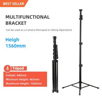 China 360 PORTABLE Advanced Rotating Professional Camera Tripod 2m Dslr Stabilizer Video Stand Mobile Phone Holder for sale