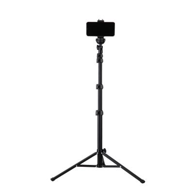 China Lightweight Studio Ring Light Tripod Stand Selfie Live Streaming Bracket Video Camera Tripod for sale