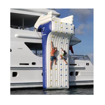 Cina Giant Rentals Rental or Home Use Party Superyacht Inflatable Climbing Wall Inflatable Climbing Wall/Yacht For Yacht in vendita